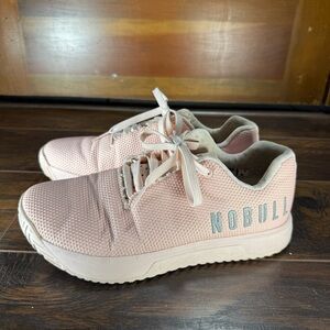 NOBULL Women’s Training Shoes Pink Mesh Trainers Size 9.5